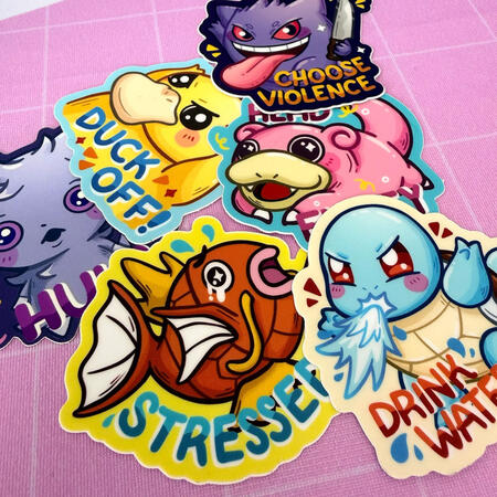 Pokemon Stickers