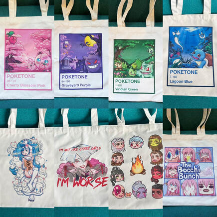 various tote bag designs