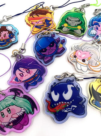 Kirby x Marvel vs Capcom 2 Characters