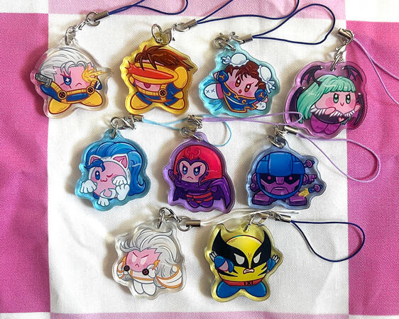 Kirby x Marvel vs Capcom 2 Characters